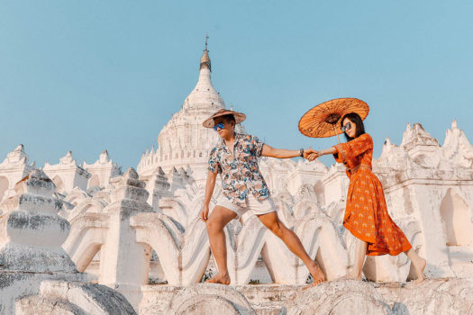 Hsinbyume Pagoda – Mingun Pagoda: 2 Ngôi chùa đẹp đến mê mẩn