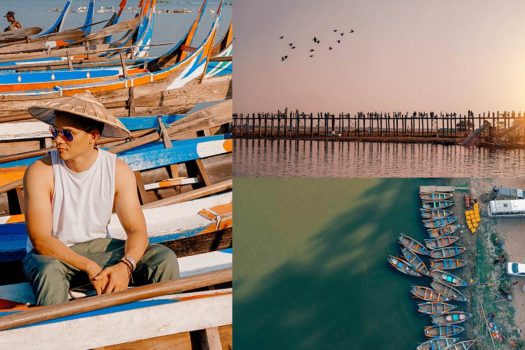 Ubein Bridge: Chiều rực rỡ đầy ma mị trên cây cầu gỗ lừng danh thế giới