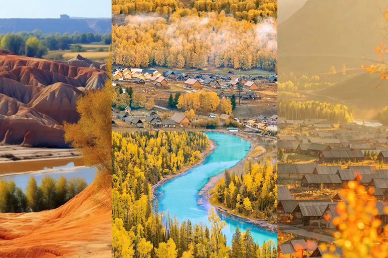 Mùa Thu Tân Cương Trung Quốc – Urumqi như tranh thủy mặc